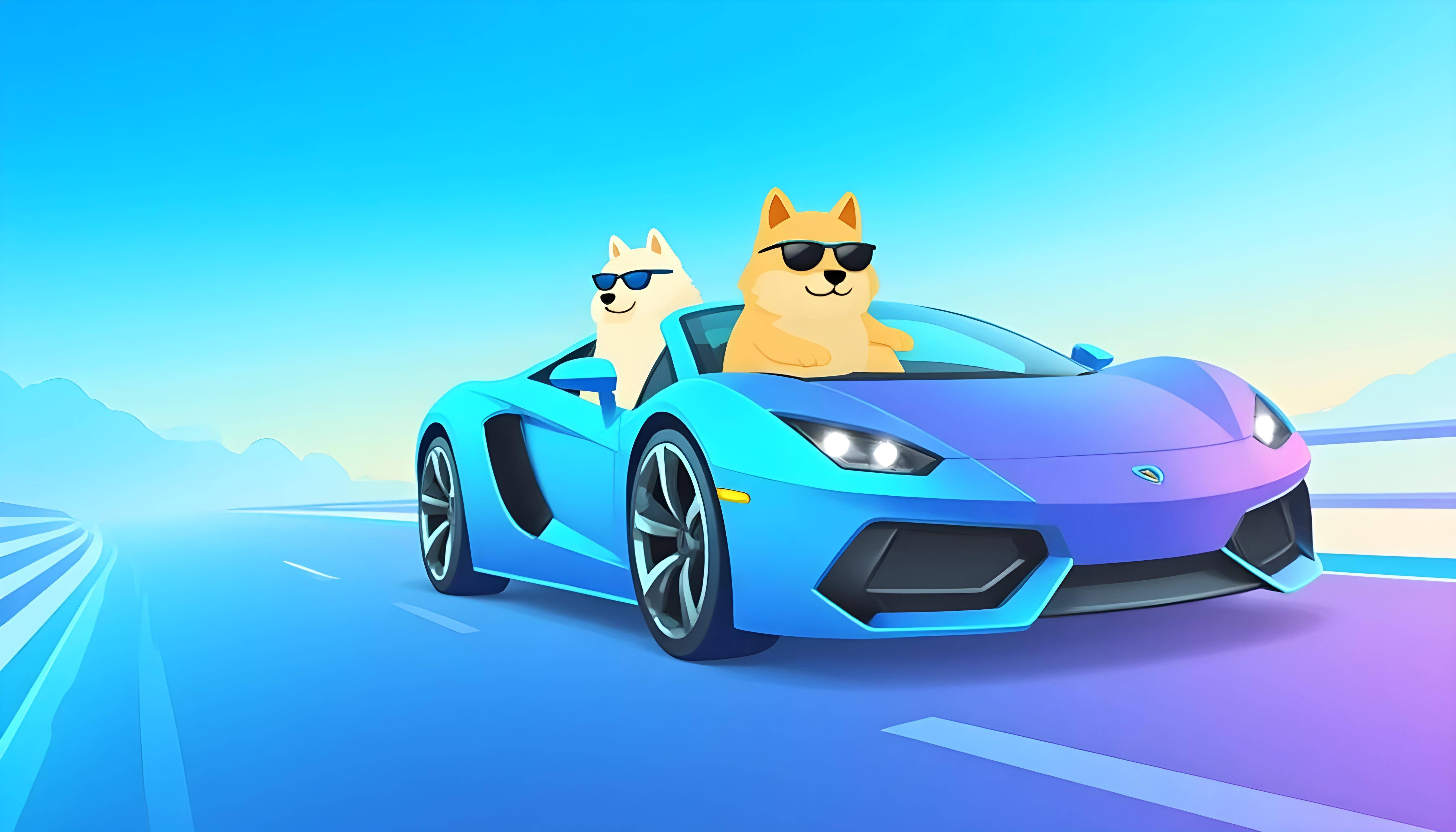 Meme tokens driving to the moon